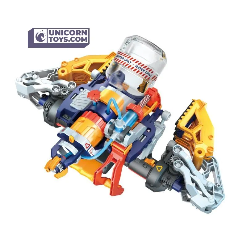 Mega Cyborg 5 Water Blaster Transformer | Hydraulic STEM Toy Educational Kit Age 10 