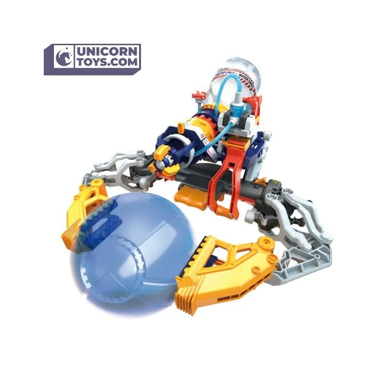 Mega Cyborg 5 Water Blaster Transformer | Hydraulic STEM Toy Educational Kit Age 10 