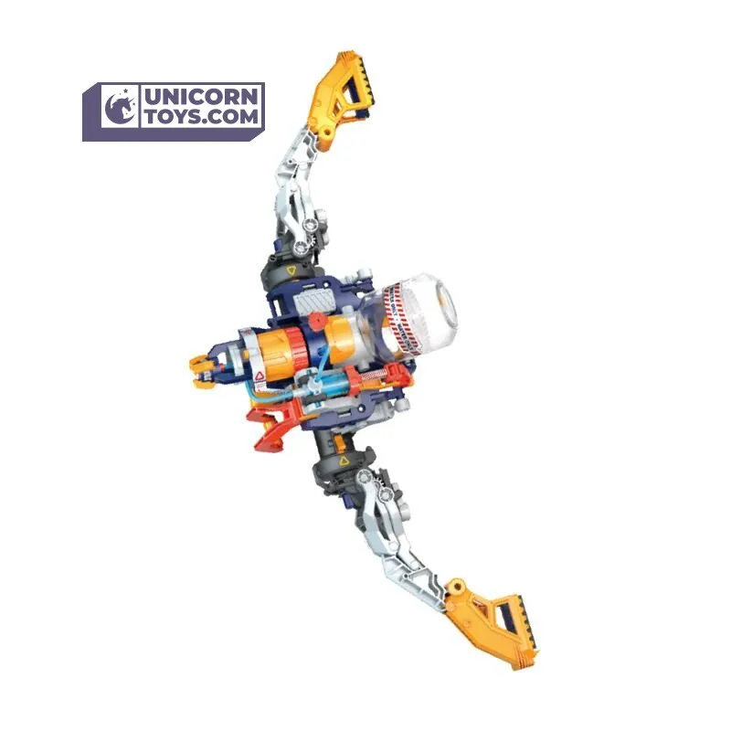Mega Cyborg 5 Water Blaster Transformer | Hydraulic STEM Toy Educational Kit Age 10 