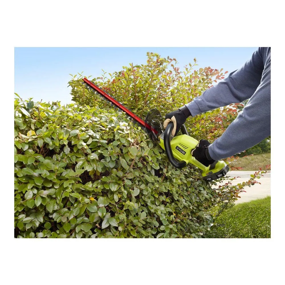 ONE  18 in. 18-Volt Lithium-Ion Cordless Battery Hedge Trimmer (Tool Only)