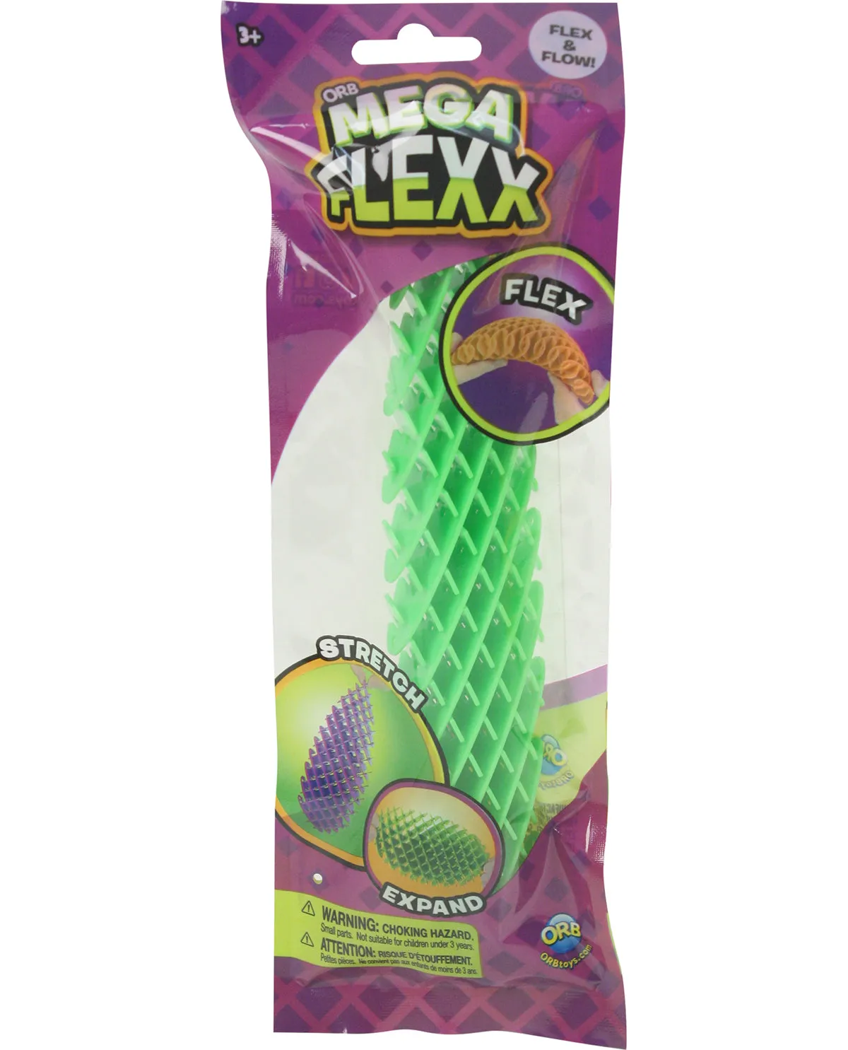 Orb Mega Flexx Wormz Fidget Toy