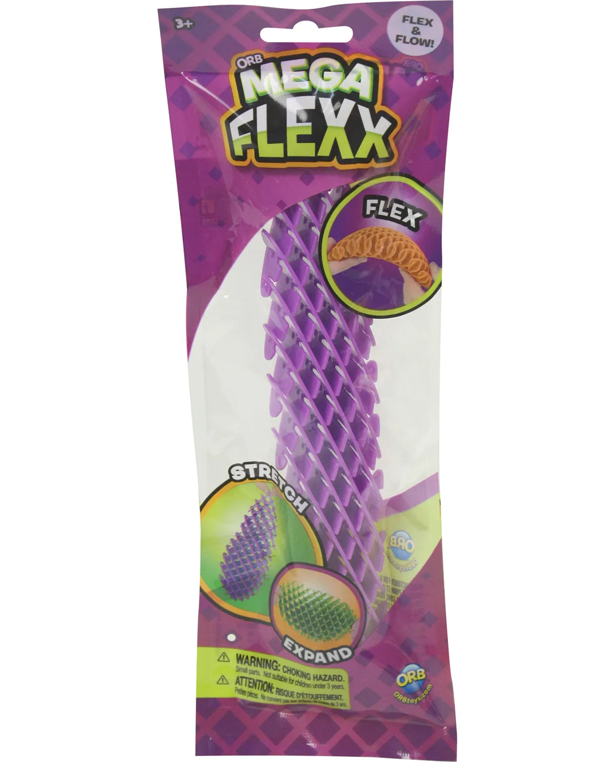 Orb Mega Flexx Wormz Fidget Toy