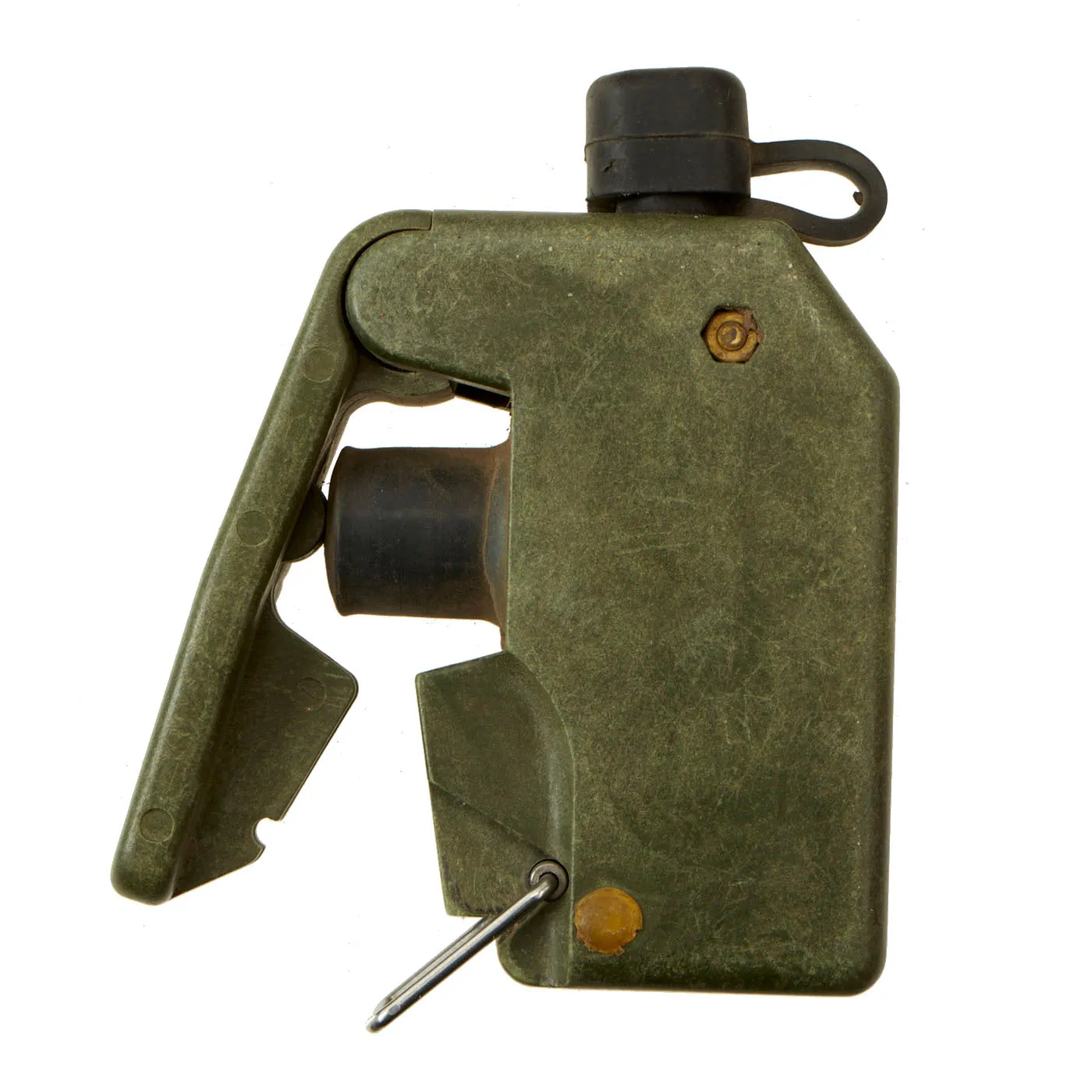 Original U.S. Vietnam War M68 Claymore Mine Training Kit with Canvas Carry Bag - Inert