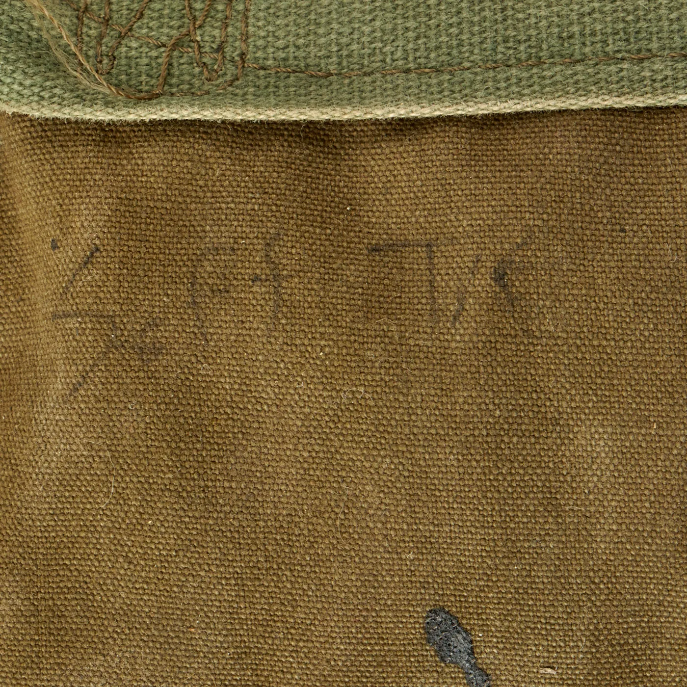 Original U.S. Vietnam War M68 Claymore Mine Training Kit with Canvas Carry Bag - Inert
