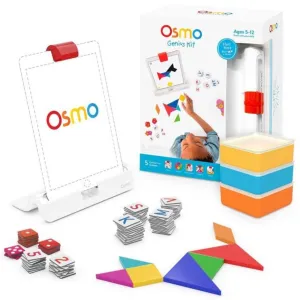 Osmo Genius Kit Educational Gaming System for Apple iPad/Air/mini/Pro - White