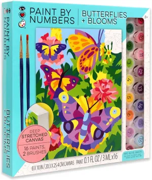 Paint By Numbers - Butterflies   Blooms