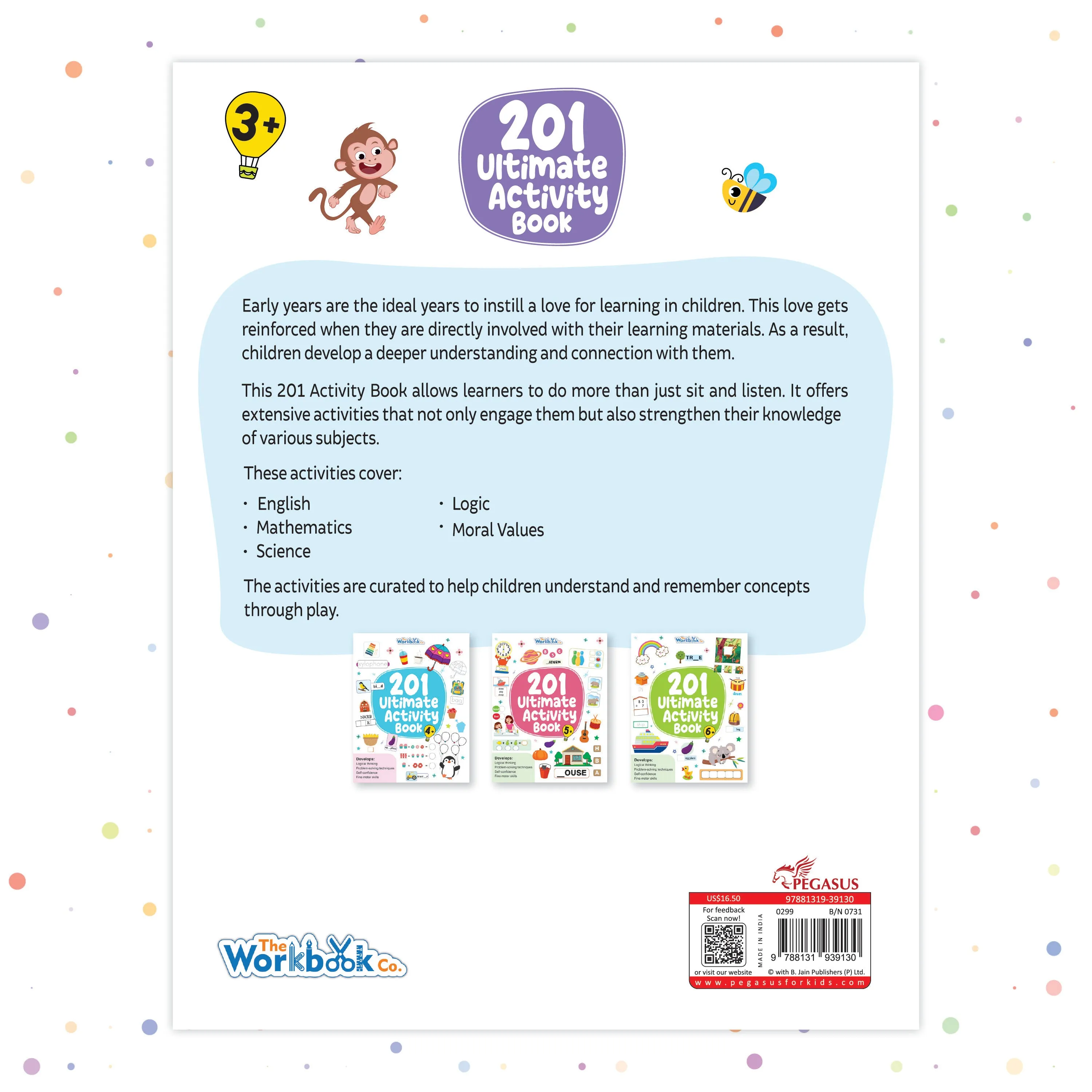 Pegasus 201 Activity Book 3  for Kids