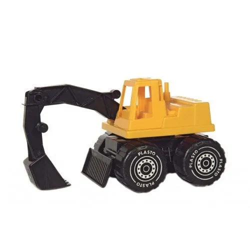 Plasto Large Digger- Yellow