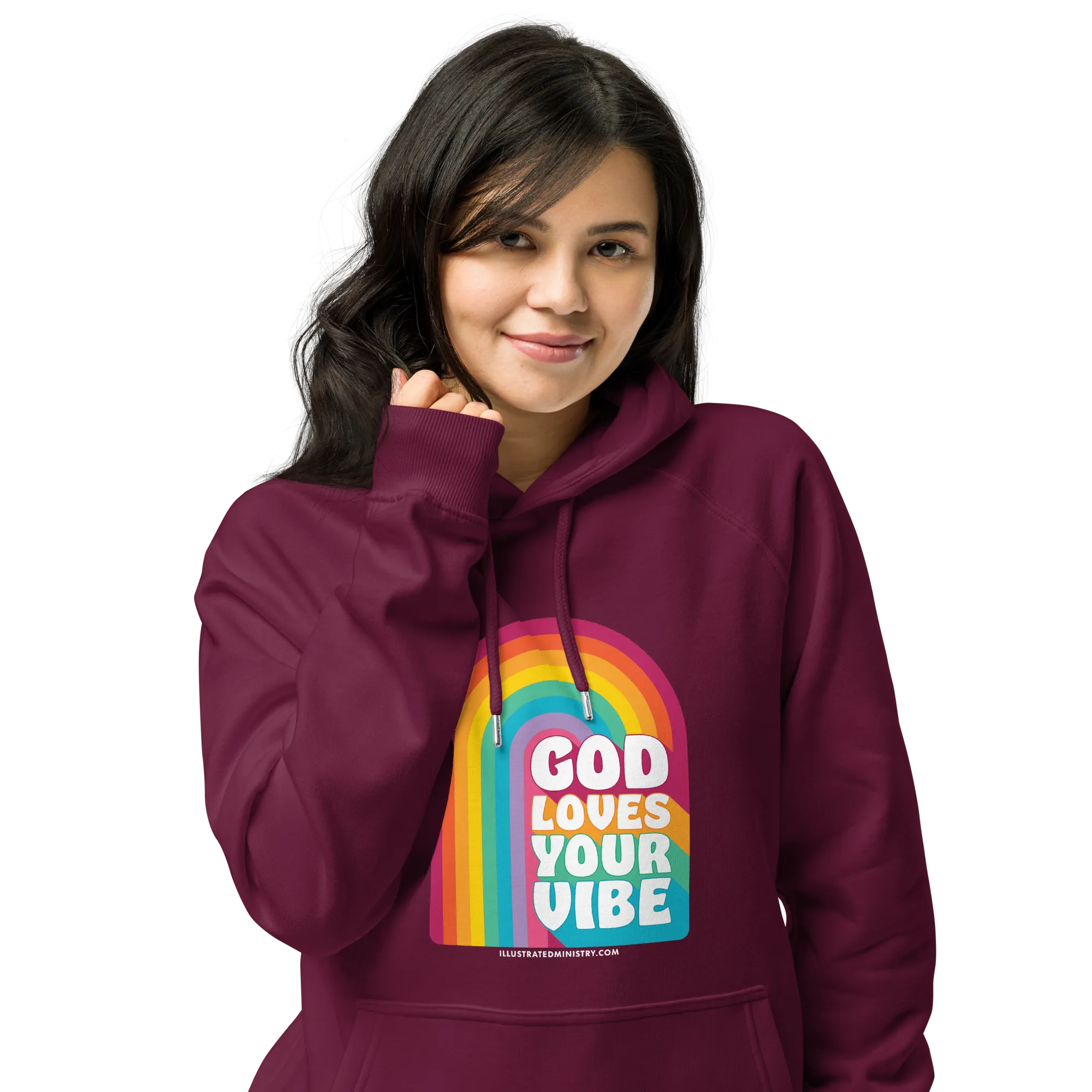 "God Loves Your Vibe" Premium Hoodie (Unisex)