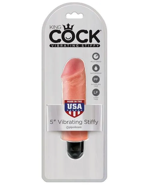 "King Cock 7"" Vibrating Stiffy"