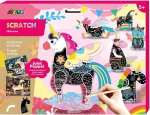 Scratch Greeting Cards- Unicorns