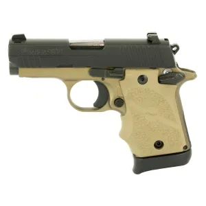 Sig P938 Combat 9mm 3" 7rd Fde Ns