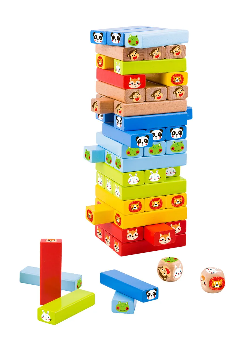 Stacking Game - Animals 79pc
