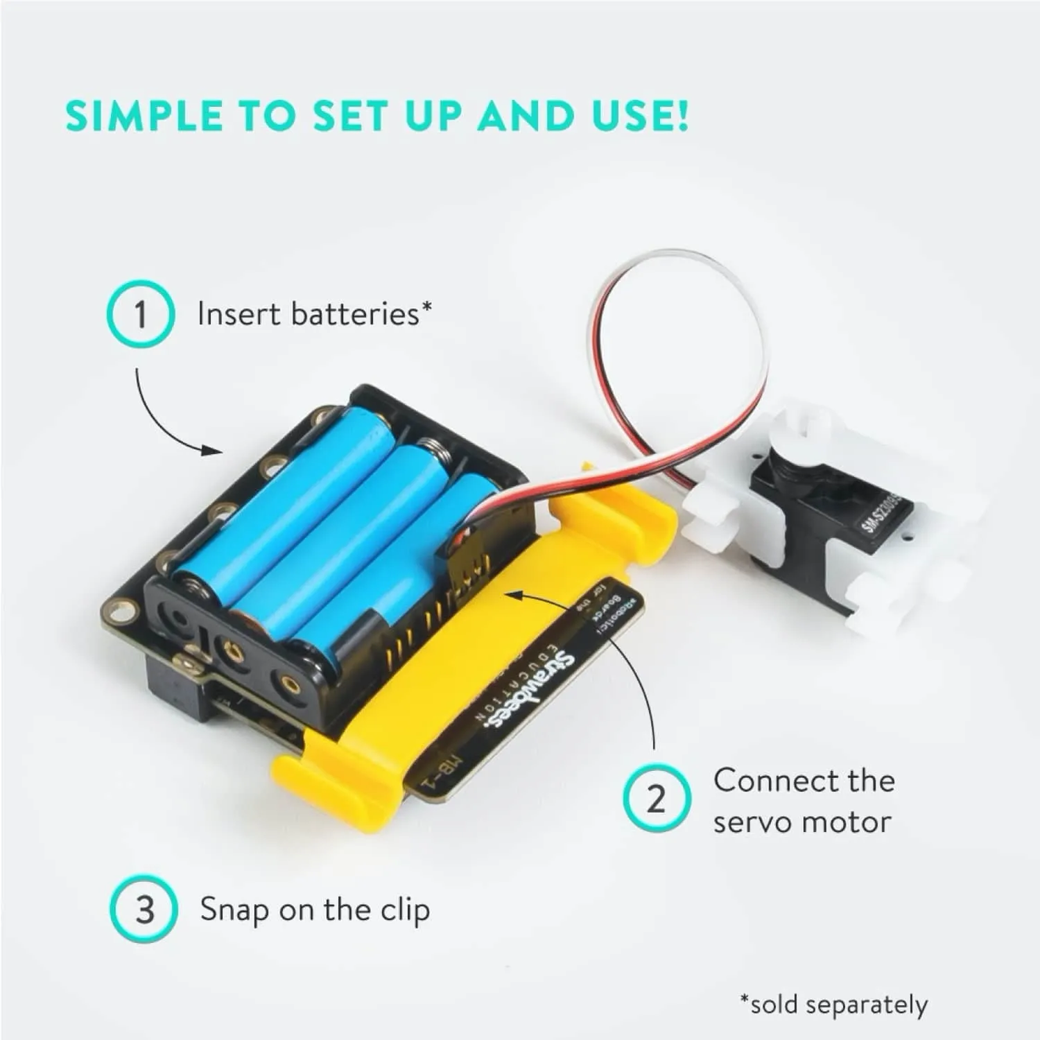 Strawbees Robotic Inventions for the micro:bit - Single Pack (NO micro:bit)