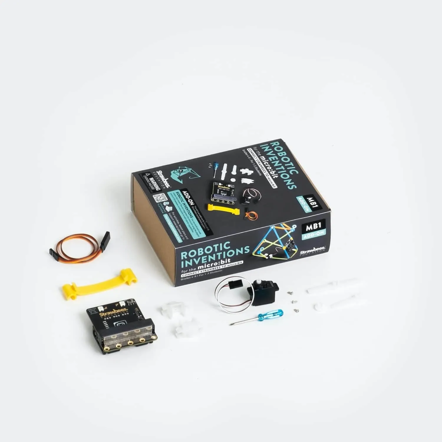 Strawbees Robotic Inventions for the micro:bit - Single Pack (NO micro:bit)