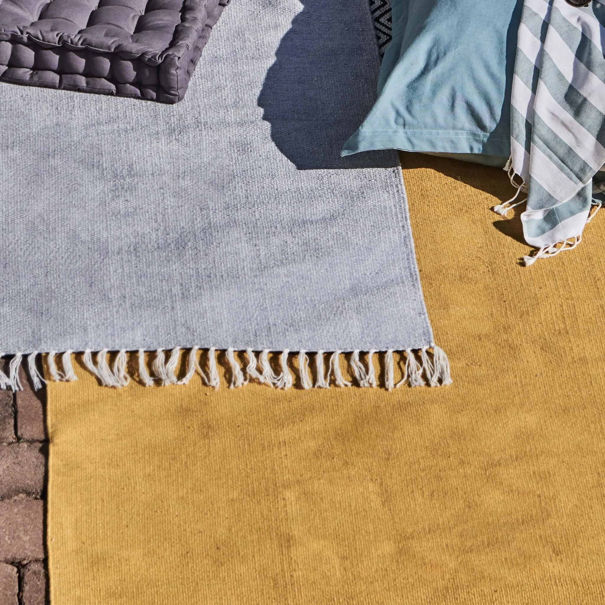 Udaka Outdoor Rug [Mustard]