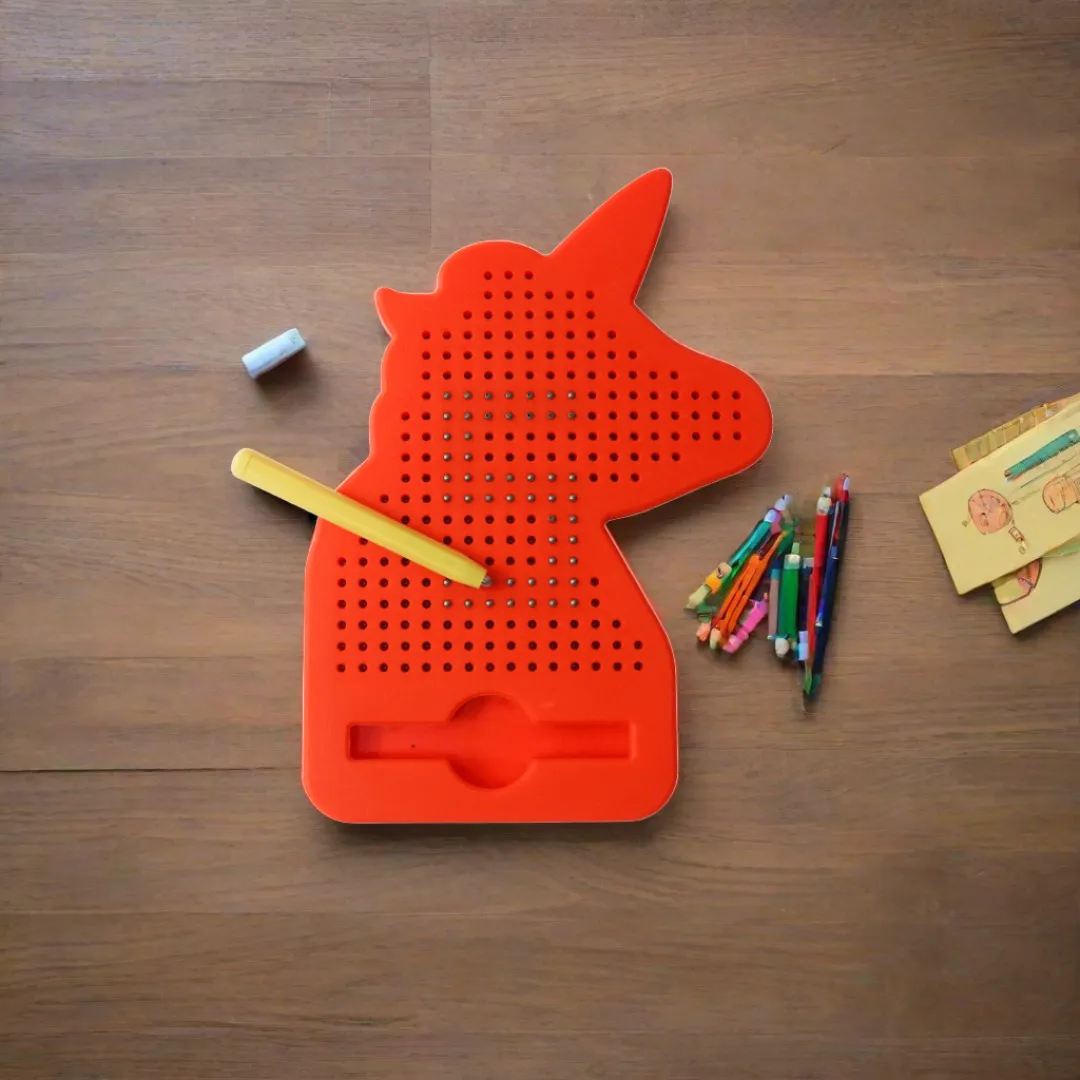 Unicorn Magnetic Drawing Board for Kids-1(Random colour will be send)