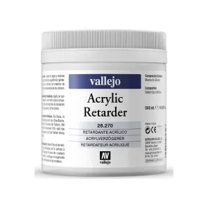 VALLEJO ACRYLIC RETARDER 270-500ML.