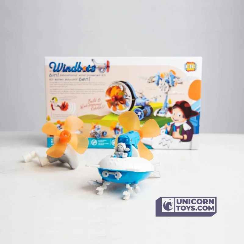 Windbots 6 in 1 Educational Wind-powered Science Kit Age 10 