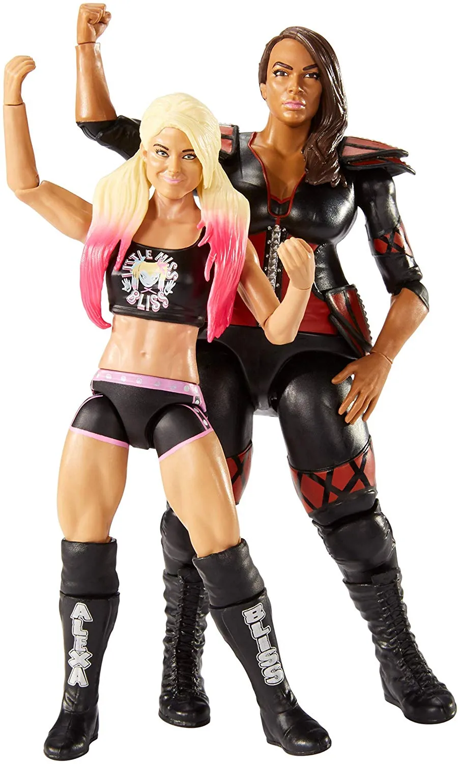 WWE Figure Series # 54 Alexa Bliss & Nia Jaxx Action Figures, 2 Pack