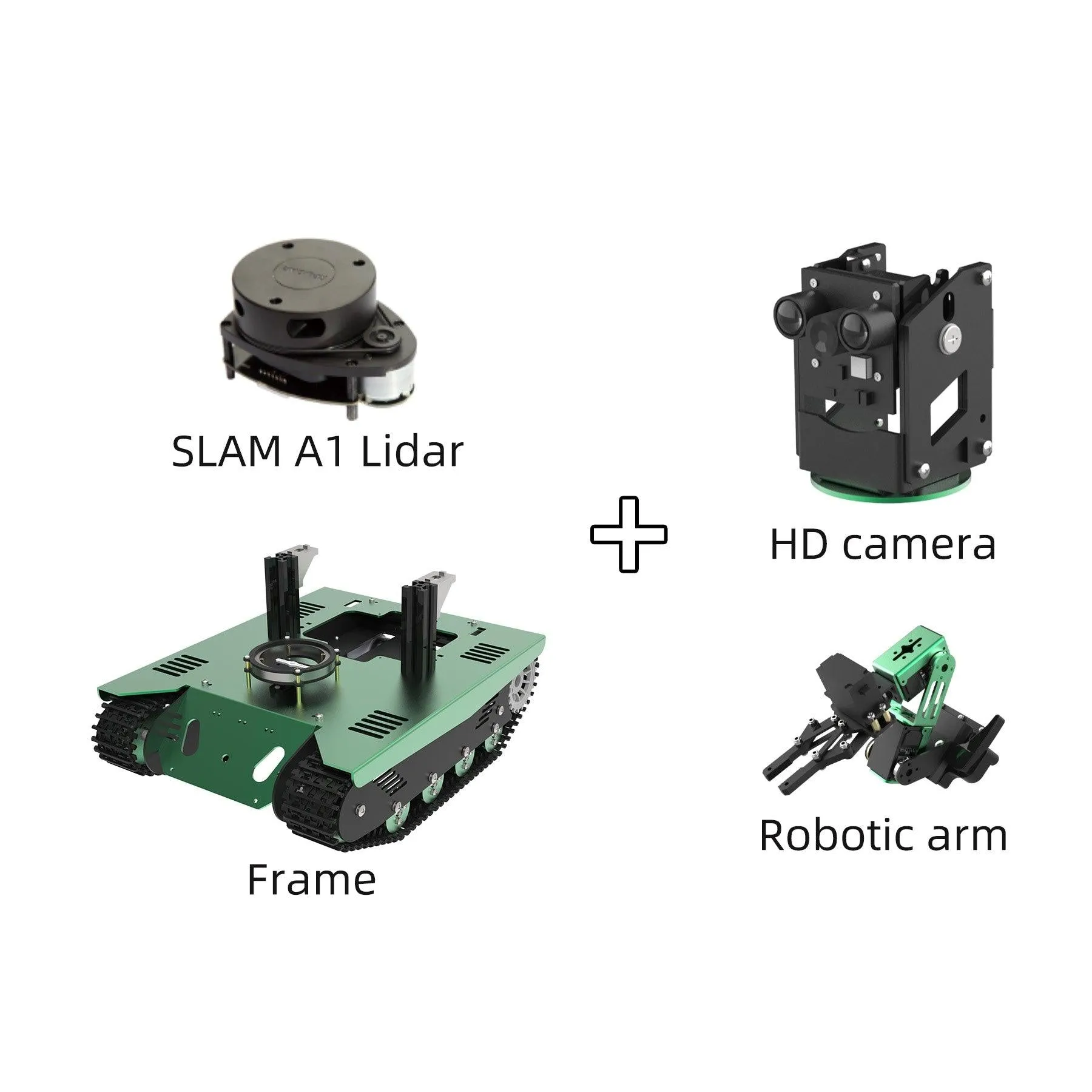 Yahboom ROS Transbot Robot with Lidar Depth camera support Python programming MoveIt 3D mapping for Raspberry Pi 4B