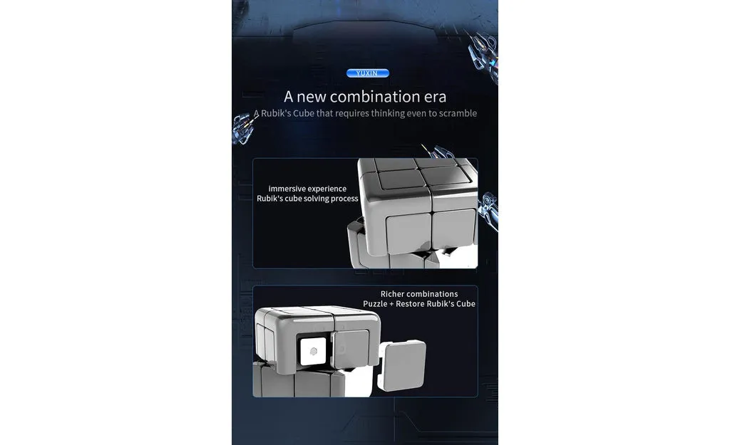 YuXin Digital Puzzle Cube 2x2